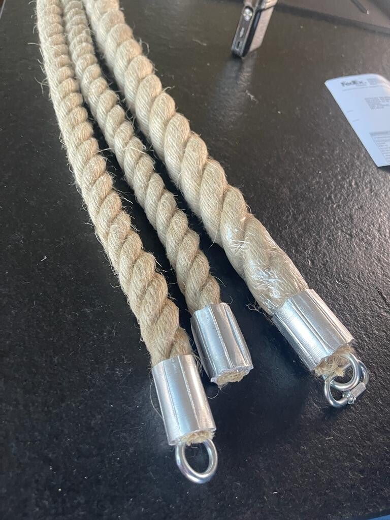 sisal touw  - corde cannabis - hemp rope - 3 m x  36 mm - 1