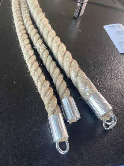 sisal touw  - corde cannabis - hemp rope - 3 m x  36 mm - 1