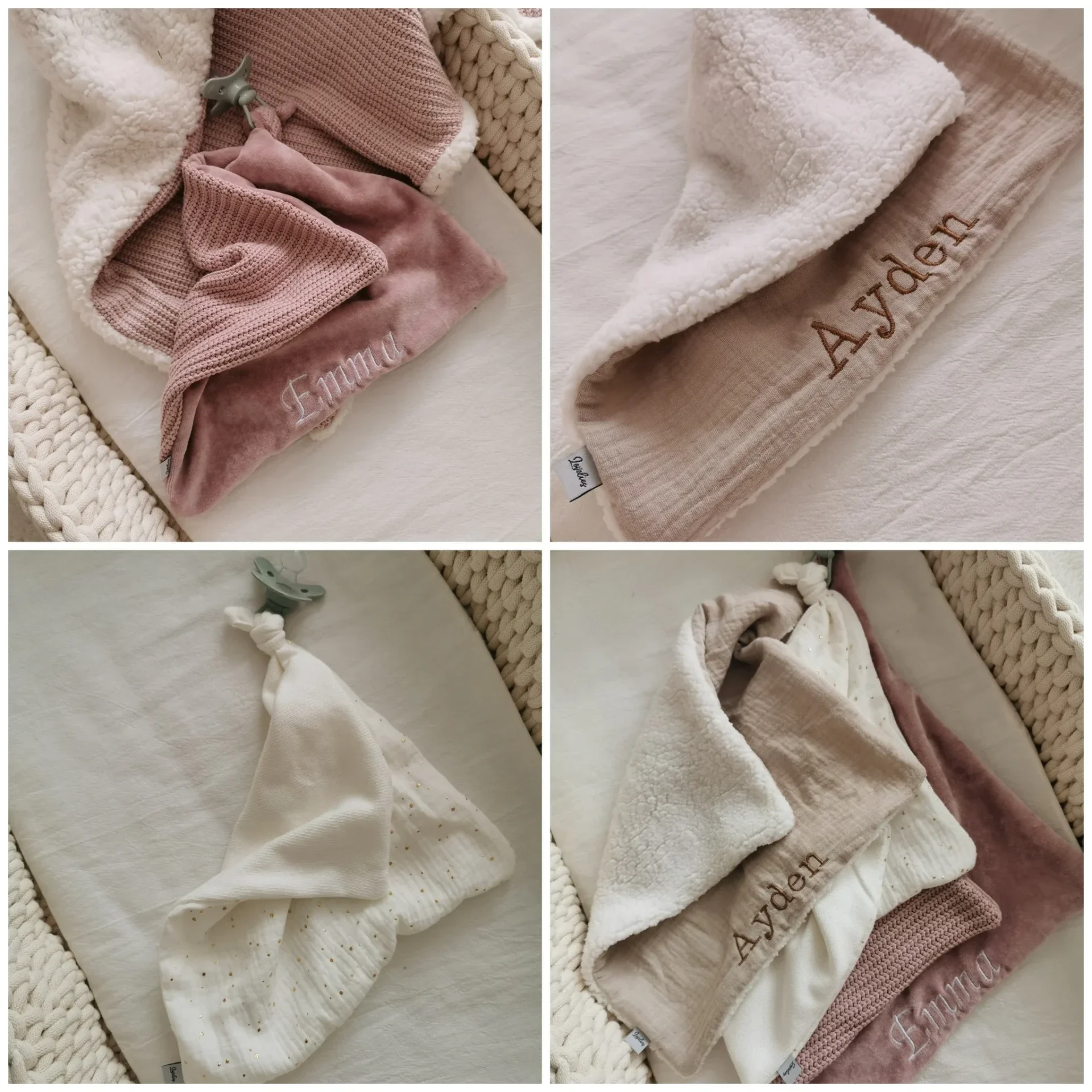 Gepersonaliseerd speendoekje