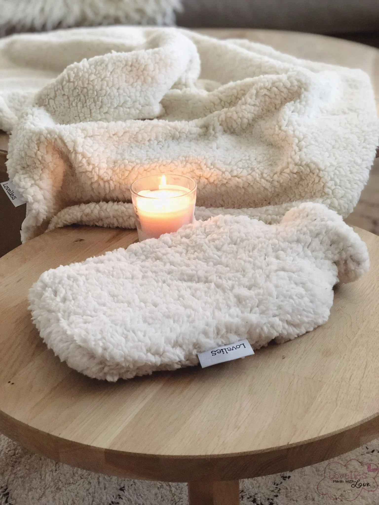 Kruikhoes Ecru Teddy