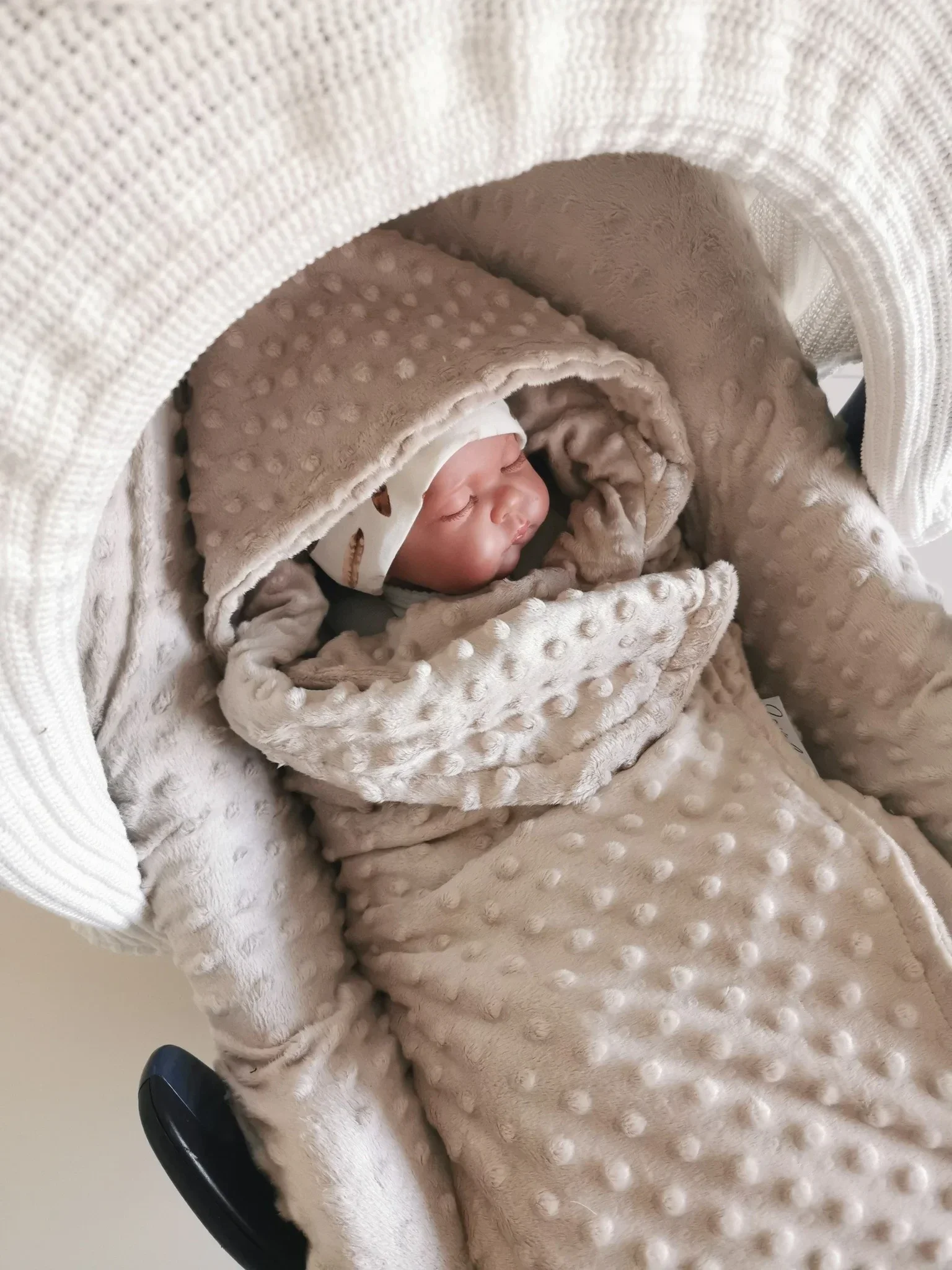 Maxi Cosi Deken Ecru Minky