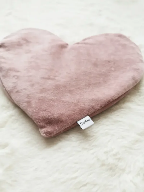 Warmtehartje Oudroze Velvet