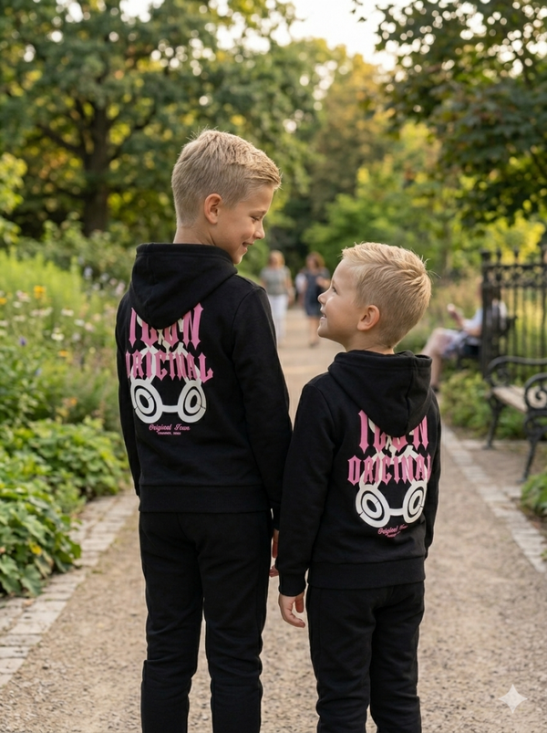 ICON Original Joggingpak – Zwart/Roze