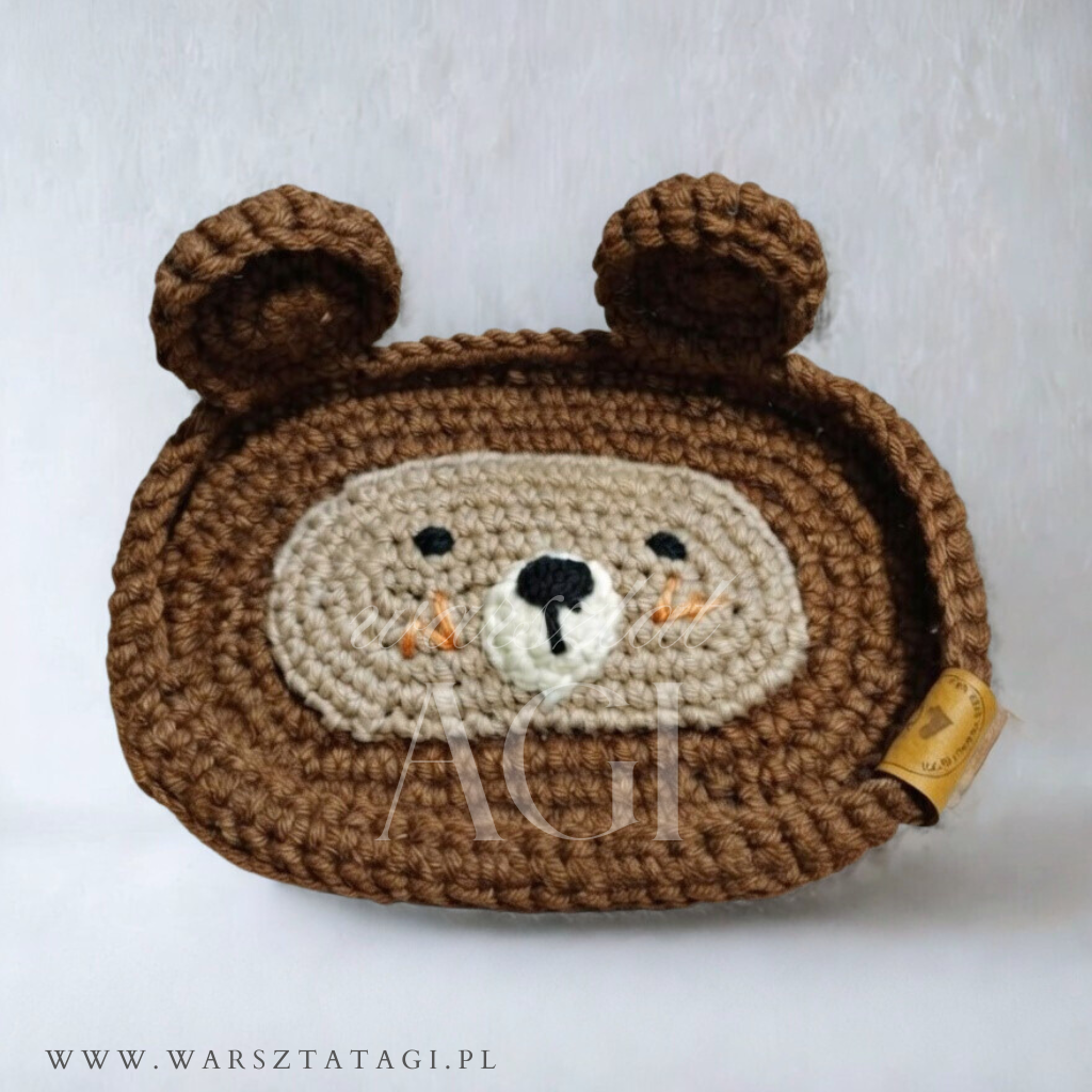 Podstawka na okulary - Miś