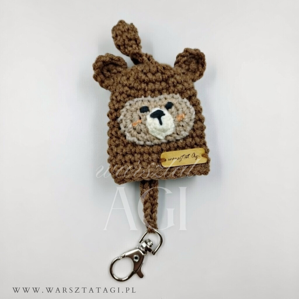Etui na klucz -  Miś