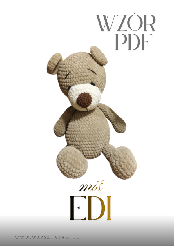 miś Edi - wzór PDF