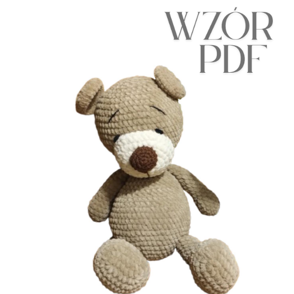 Wzór PDF - miś Edi