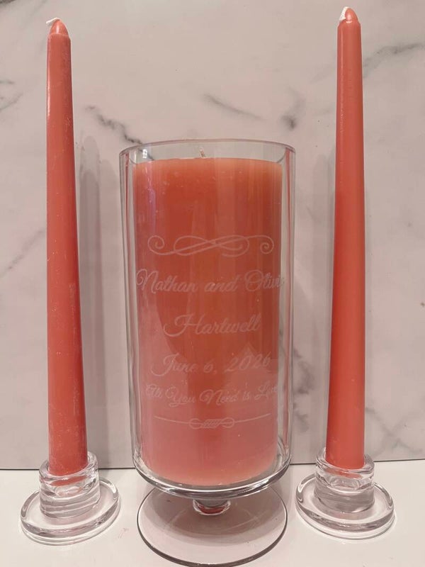 Personalized Pedestal Unity Set