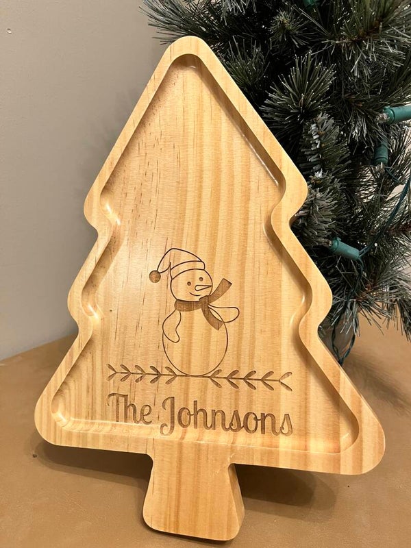 Decorative Christmas Tree Tray