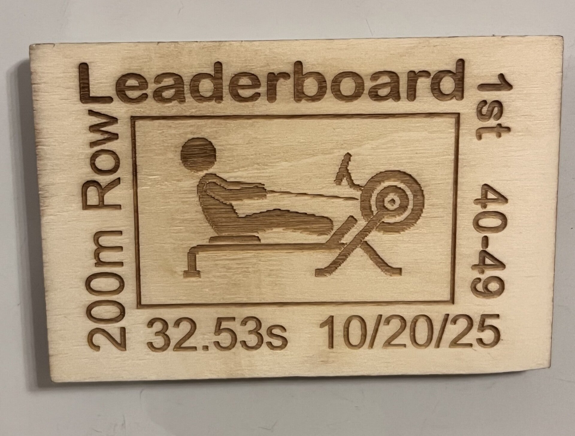 2"x3" Wood Magnet