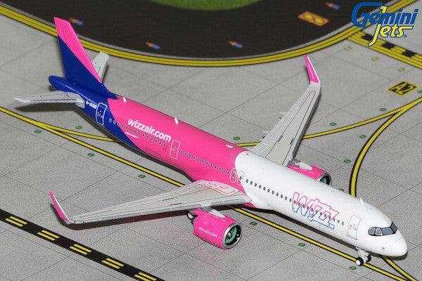 Wizz air Airbus A321neo G-WUNB Gemini Jets 1/400 diecast model plane