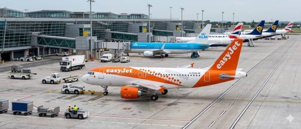 Easyjet Airbus A319-100 "Amsterdam" G-EZDN JC Wings 1/400 diecast model plane