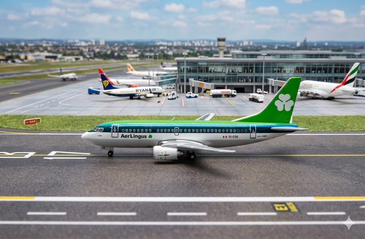 Aer Lingus Boeing 737-500 EI-CDE JC Wings 1/400 diecast model plane