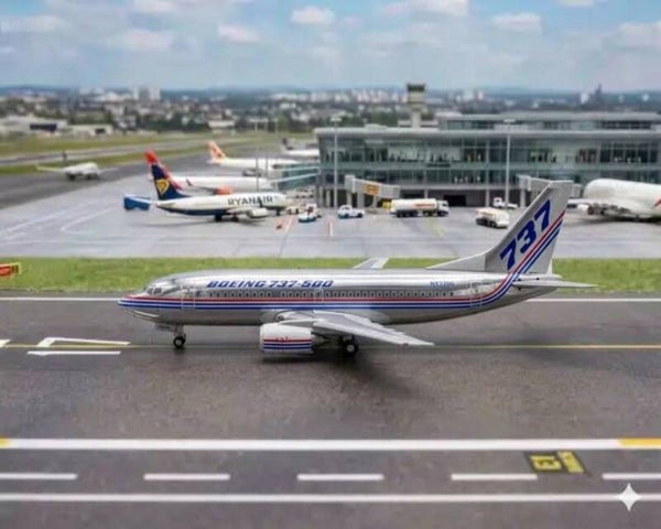 Boeing house colors Boeing 737-500 N73700 JC Wings 1/400 diecast model plane