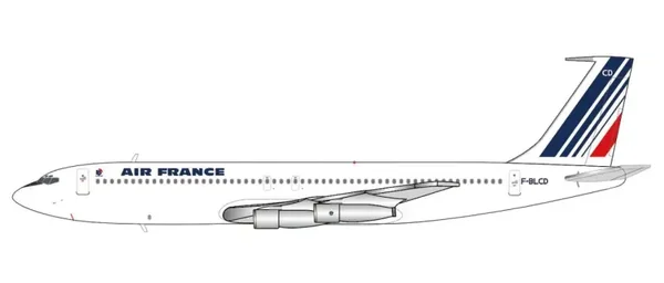 Air France Boeing 707-300 F-BLCD JC Wings 1/400 diecast model plane