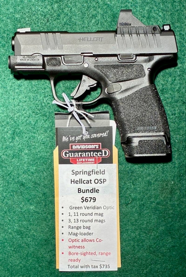 Springfield Hellcat OSP 9mm Bundle