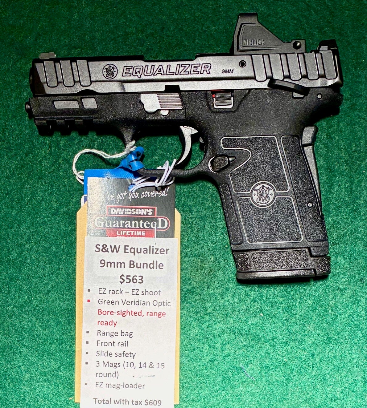 Smith & Wesson Equalizer EZ 9mm Bundle