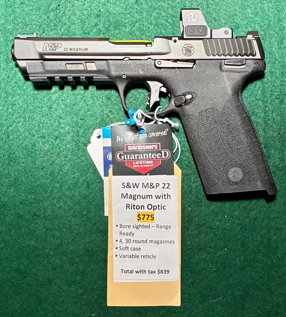 Smith & Wesson M&P 22 Magnum Bundle