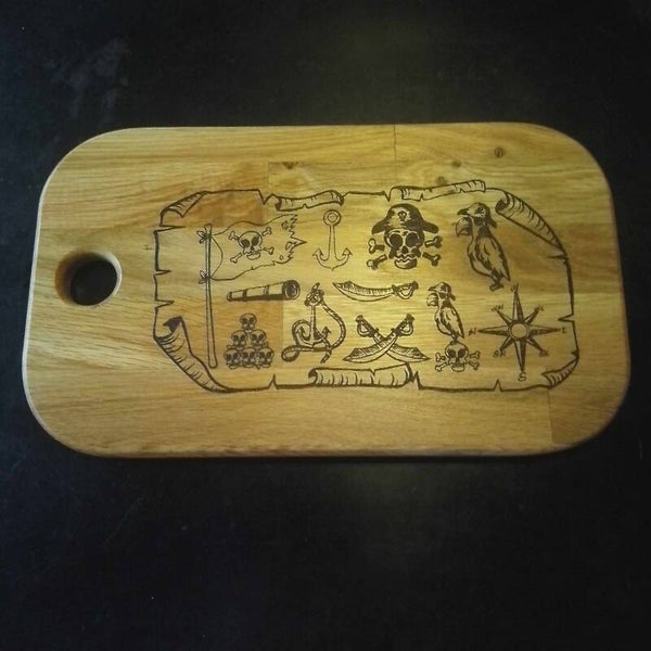 Planche carte aux trésors.