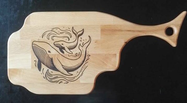 Planche baleine.