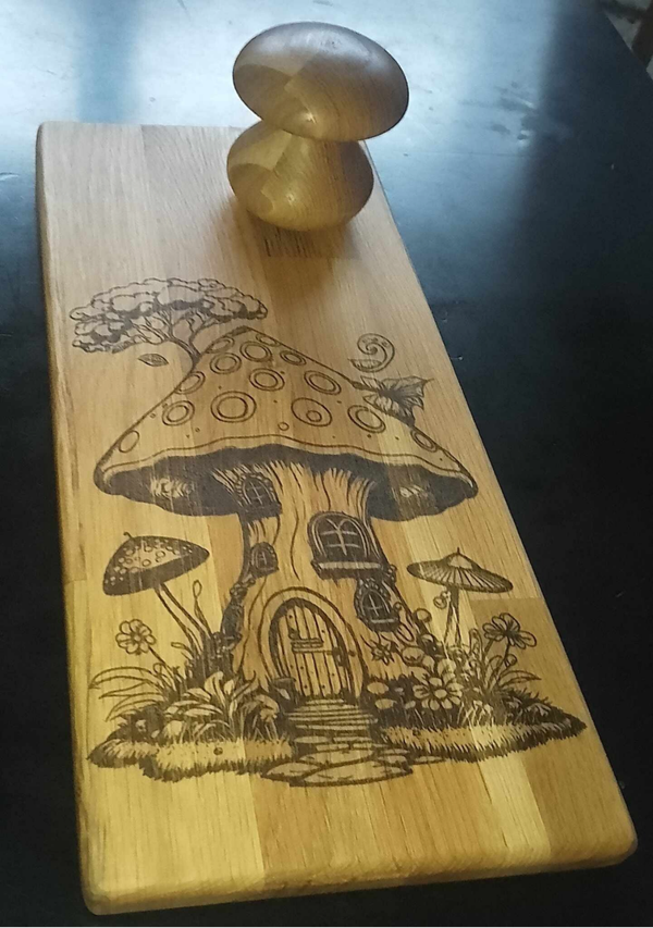 La belle en champignon