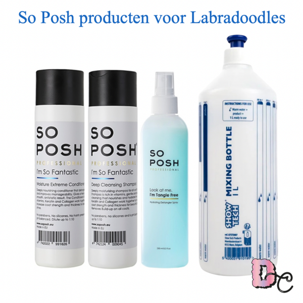 So Posh set inclusief mengfles