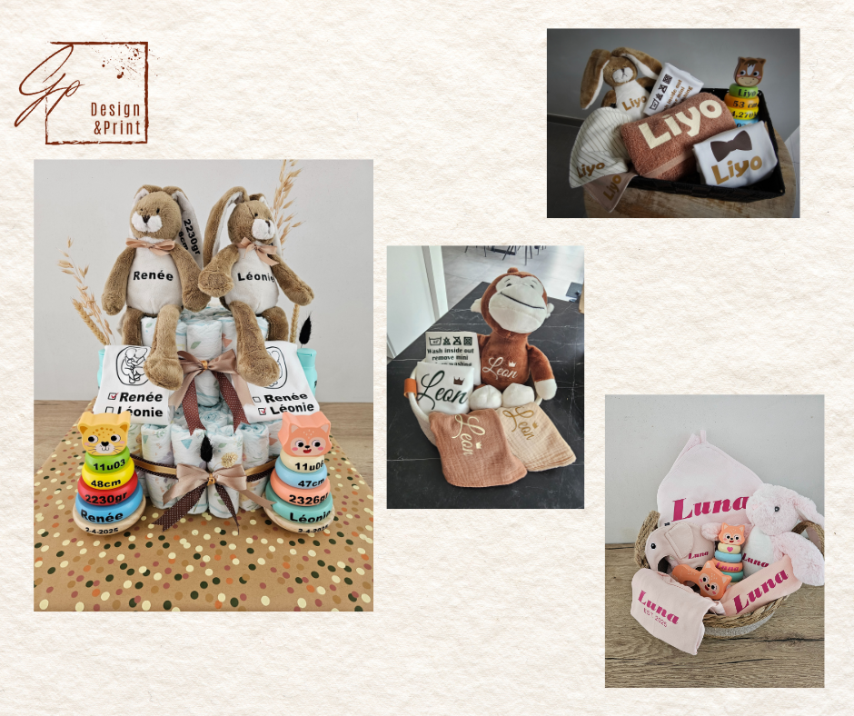 Gepersonaliseerd kraamcadeau