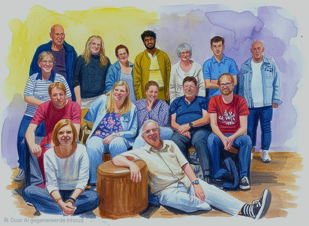 Een leuke gezellige groep mensen die zichzelf een Fotosoos noemne. Fotosoos Terwijde.