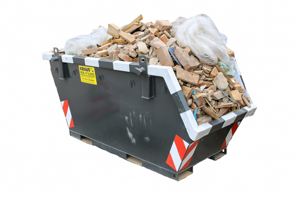 Bouw- en sloopafval container 3m³