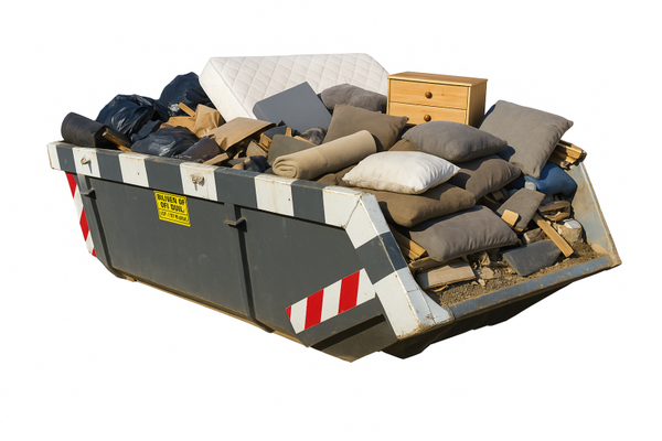 Grofvuil container 6m³