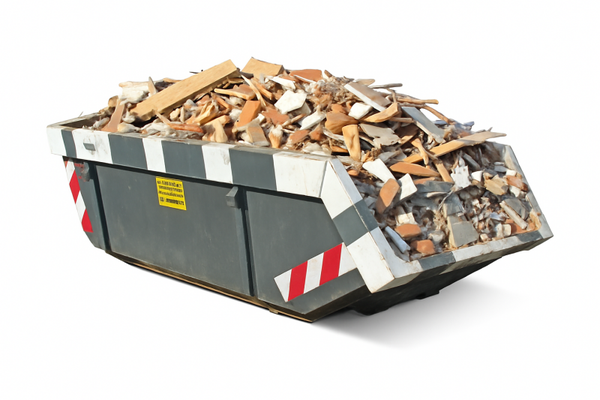 Bouw- en sloopafval container 6m³