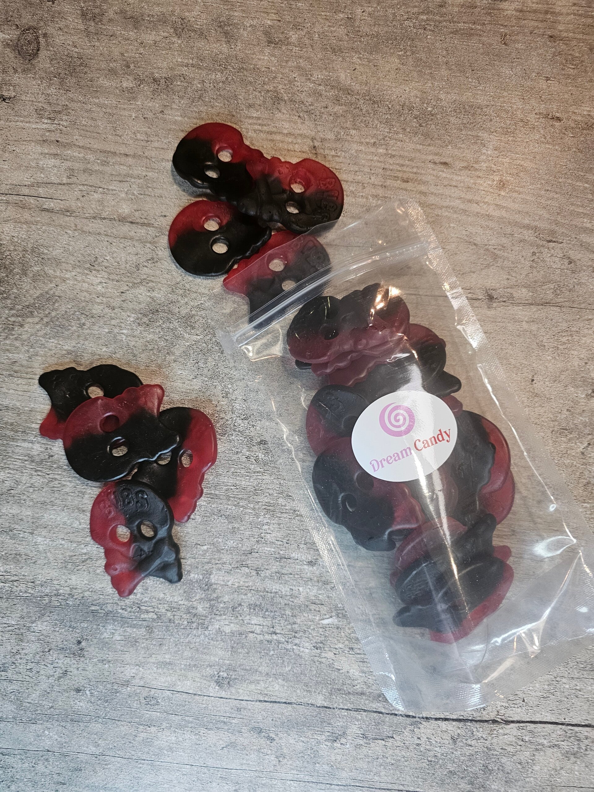 Bubs drop/aardbei skulls