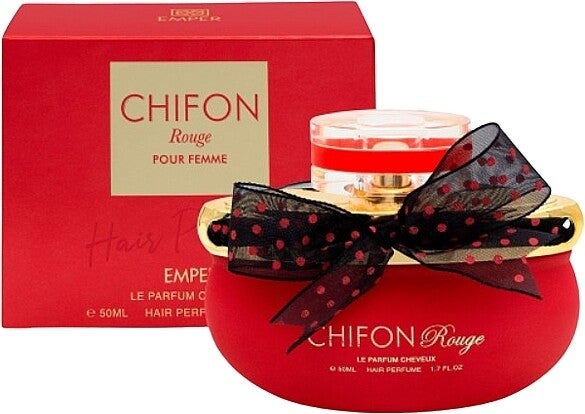 Chifon rouge parfum pour cheveux 50ml