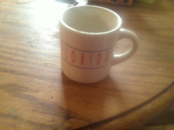 Florida Coffee Cup