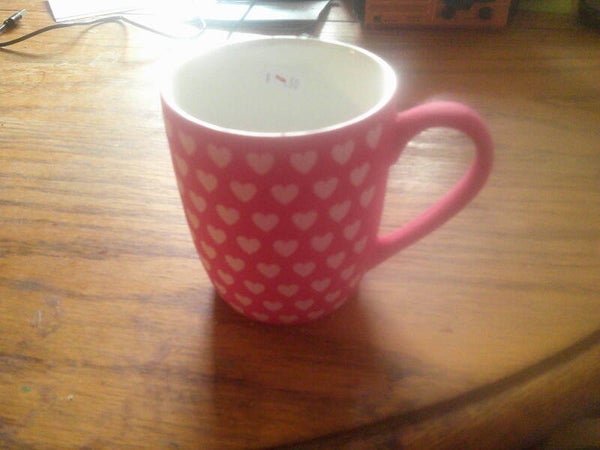 Heart Coffee Cup