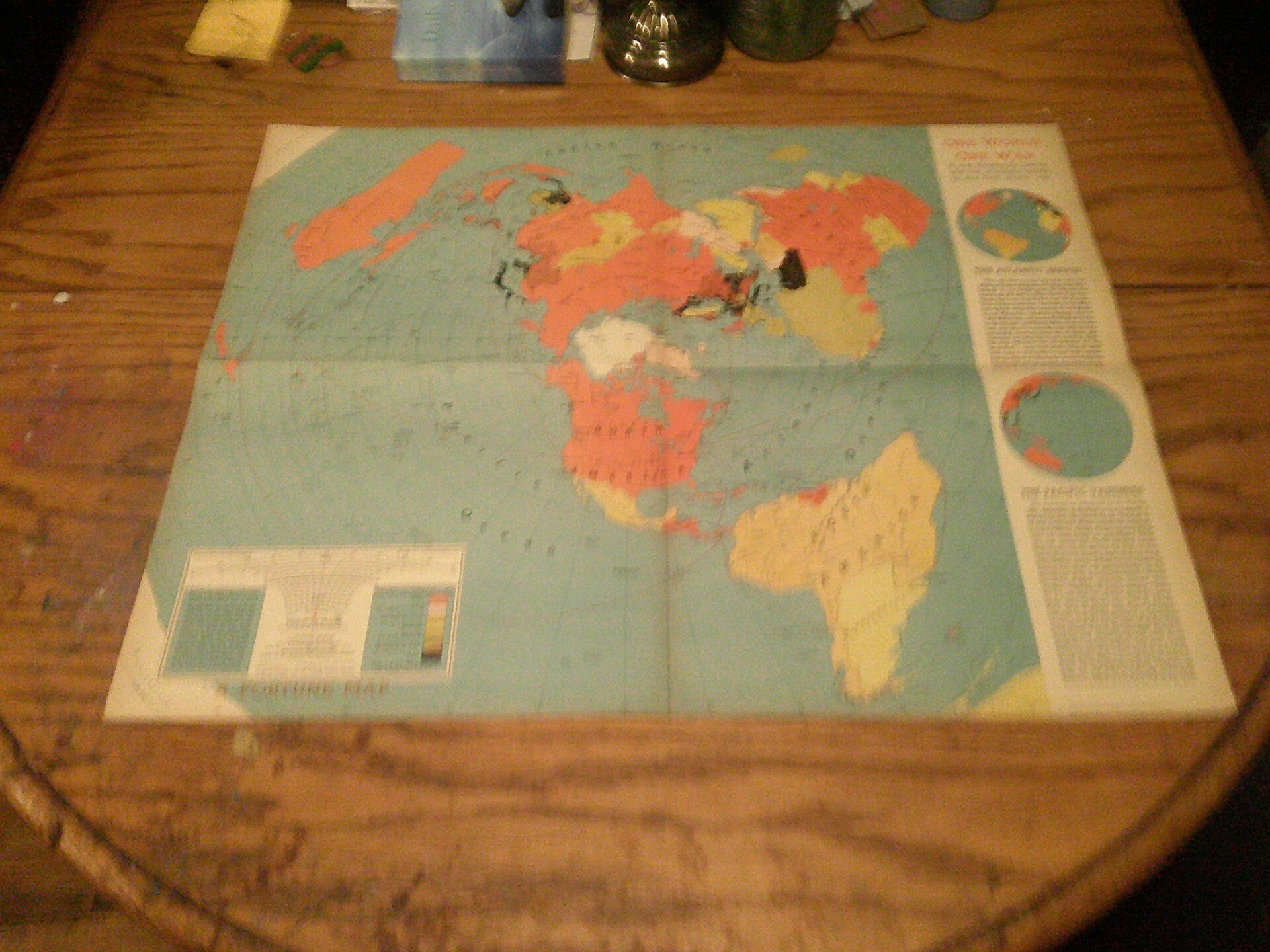 WW1 Strategic Map 1942