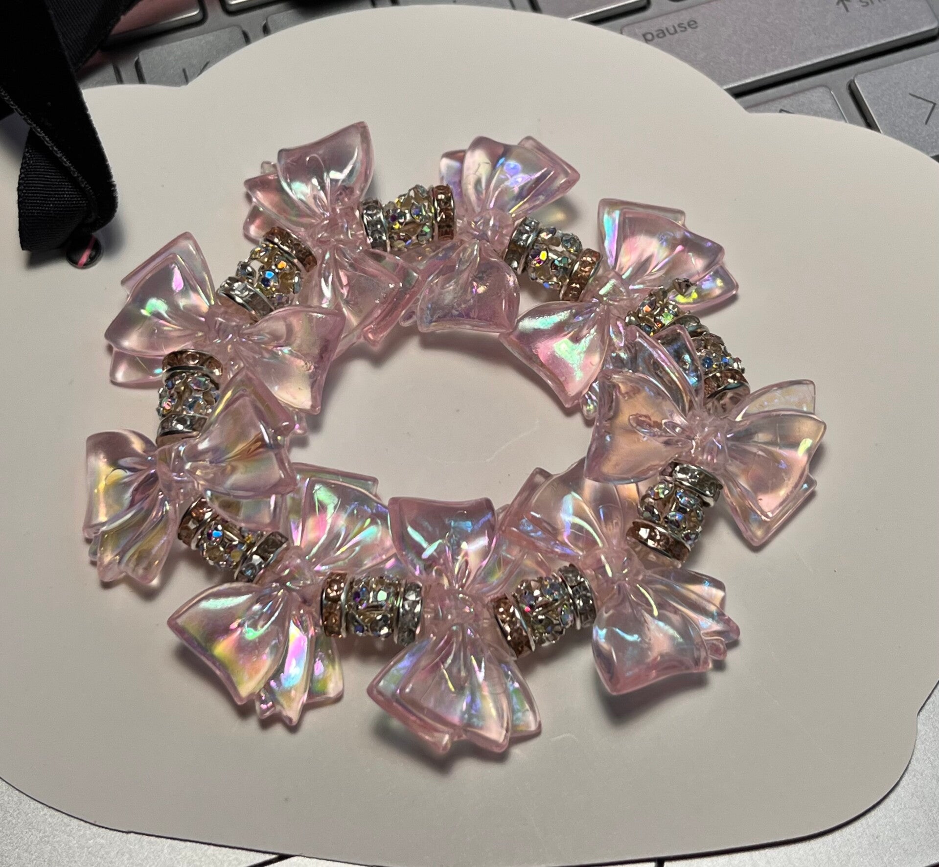 The Pink Bedazzle Bracelet