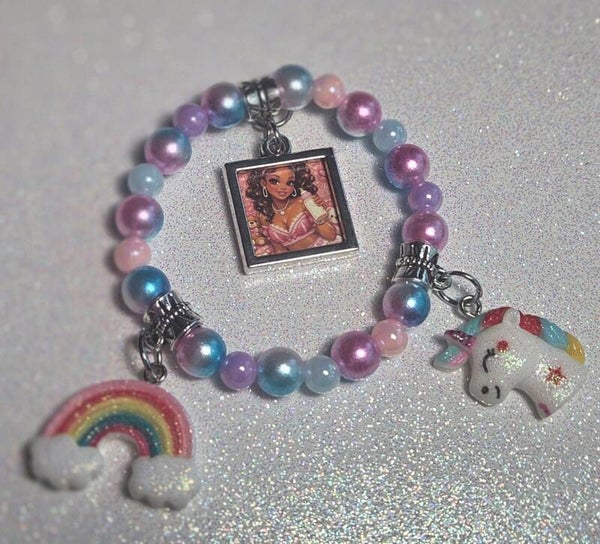 The Cotton Candy Unicorn Bracelet