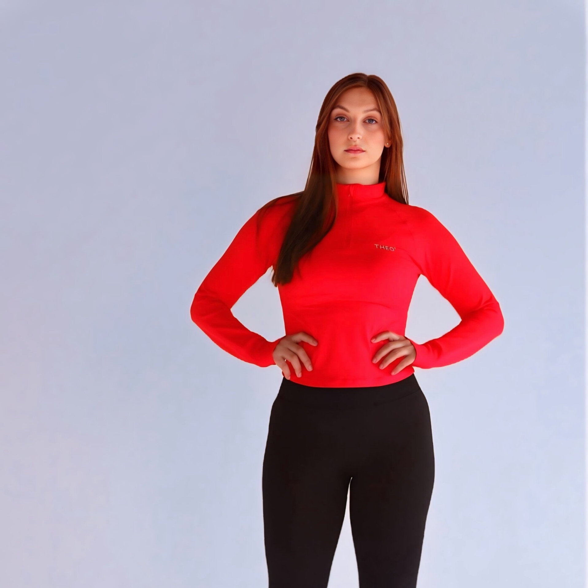 THEO⁴ Move Half-Zip Langarm Damen