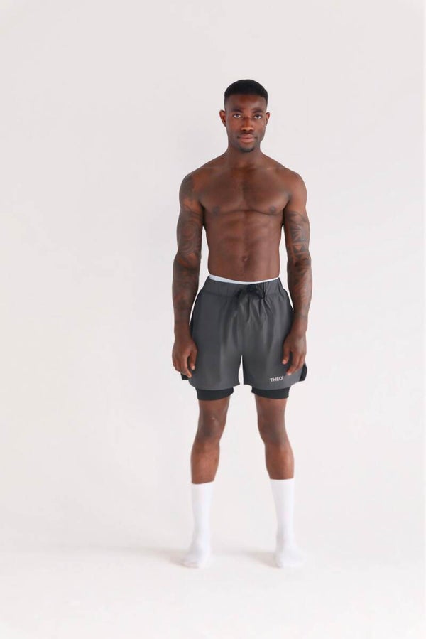 THEO⁴ Run Shorts 2 in 1 Herren
