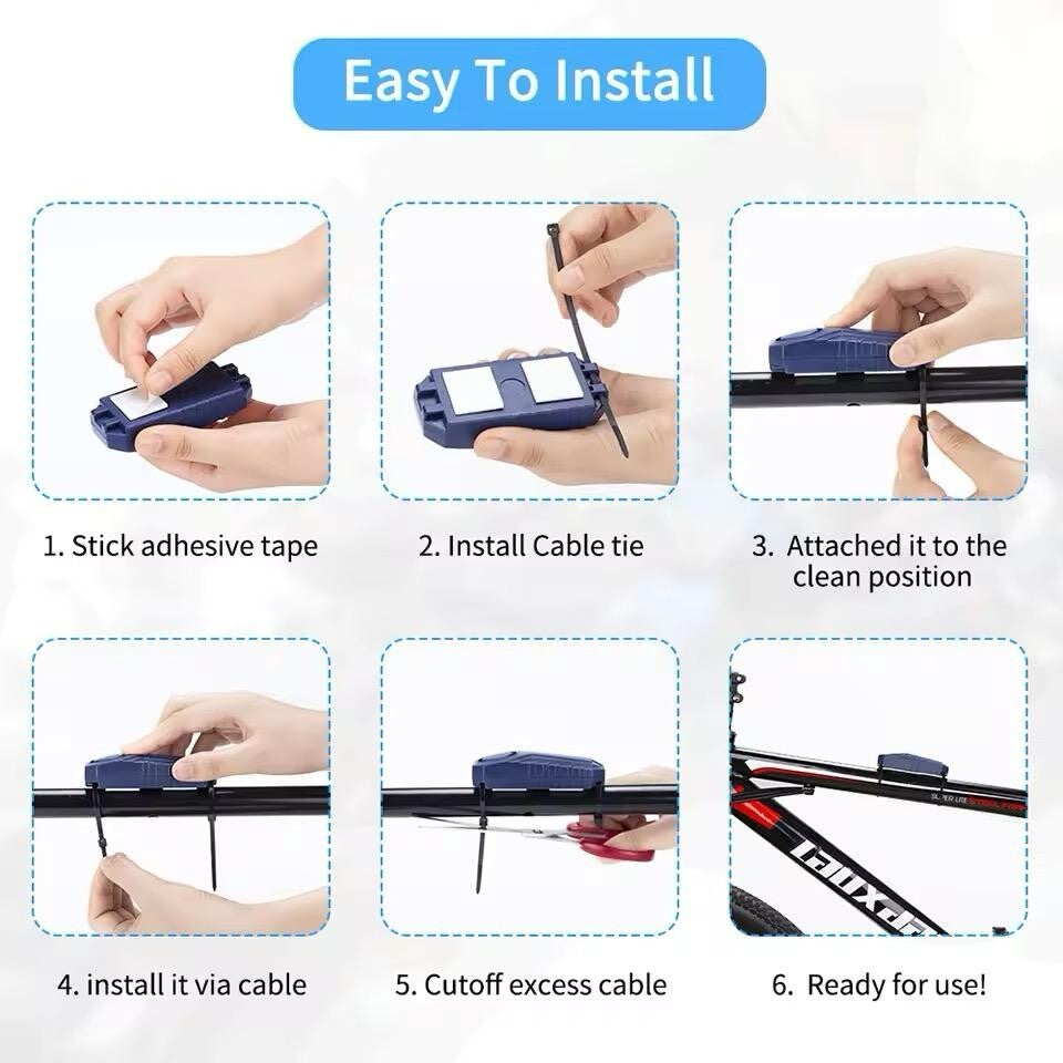 113db Anti-Diefstal Fiets Motorfiets Alarm Draadloze Beveiliging Trillingen Bewegingssensor Auto Beveiliging Alarm Waterdichte Fiets Alarm