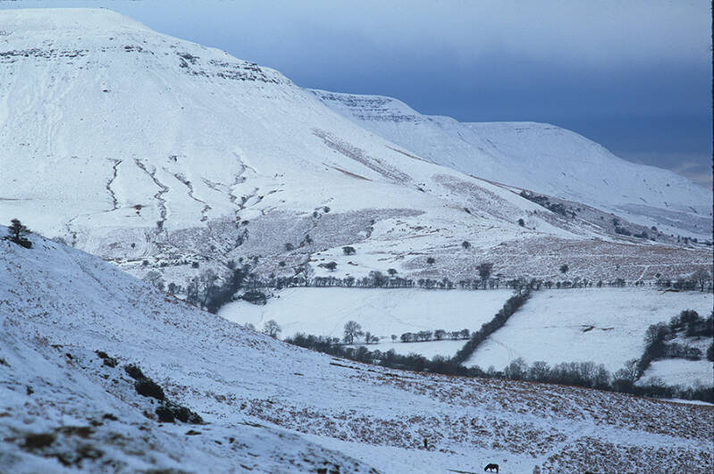 Hay Bluff in winter