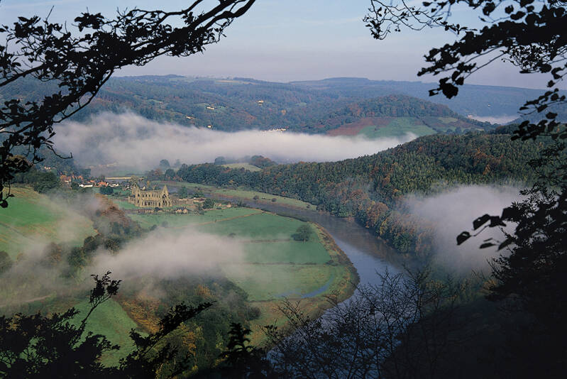 Tintern Abbey Wye Valley