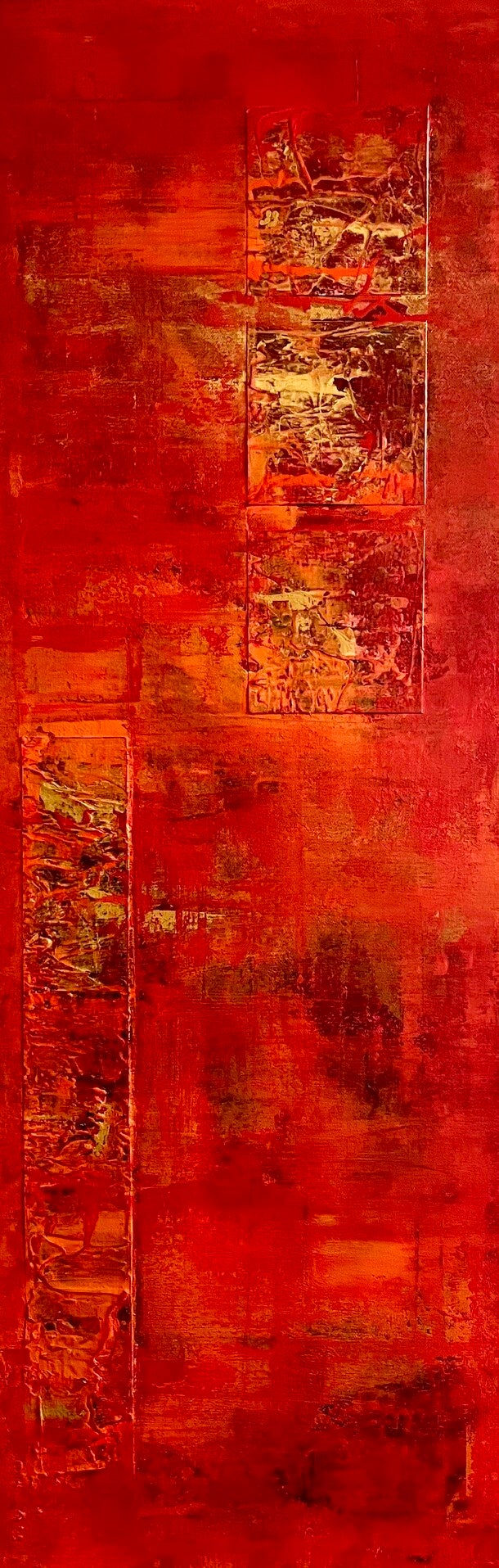 Urfeuer (120 cm x 40 cm)
