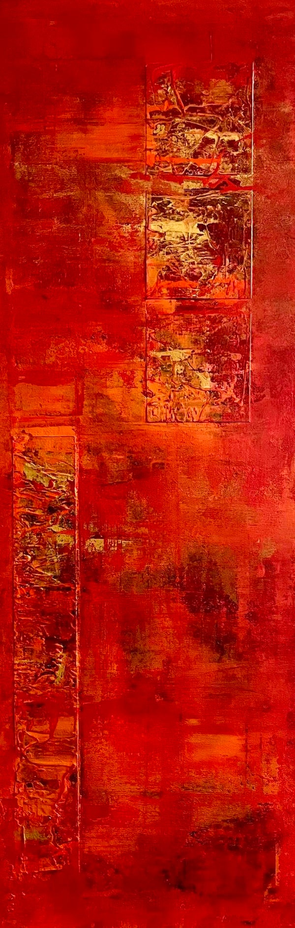 Urfeuer (120 cm x 40 cm)