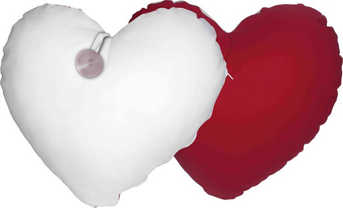 Mini cuscino cuore