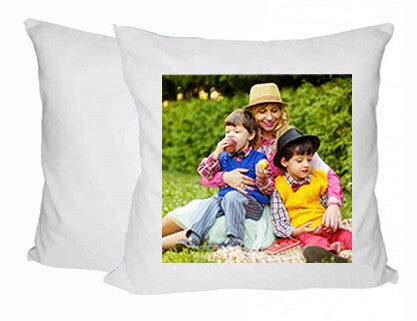 Cuscino bianco personalizzabile