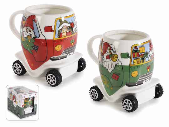 Tazza con ruote