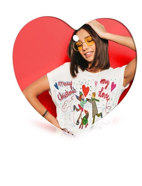 Pendente cuore in legno