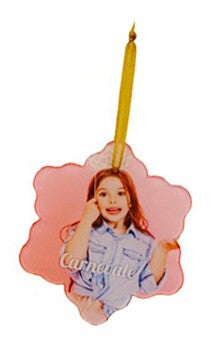 Pendente neve in cartone